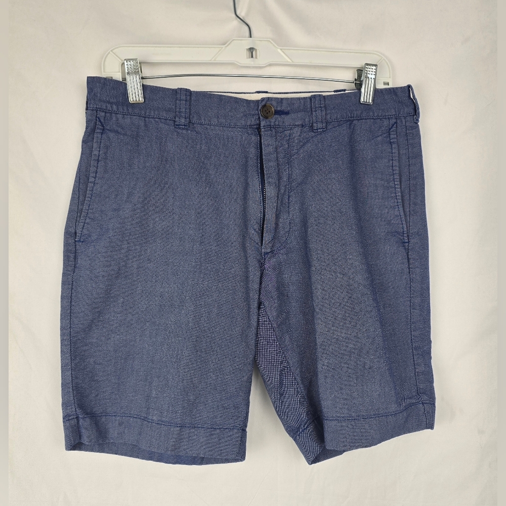 J. Crew Men's Chino Blue Beachy Preppy Coastal Bermuda Shorts sz 30